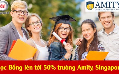 Rinh ngay học bổng lên tới 50% từ Amity Singapore