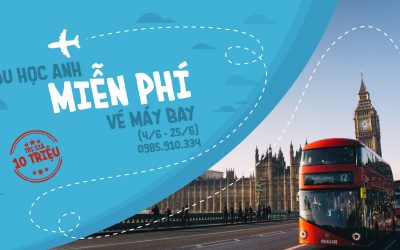 Đăng ký du học Anh tại 11 trường danh tiếng rinh ngay vé máy bay trị giá 10 triệu đồng