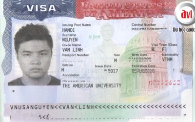 Visa du học Mỹ: Nguyễn Văn Linh