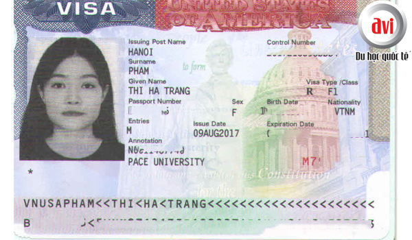 Visa du học Mỹ: Bạn Phạm Thị Hà Trang