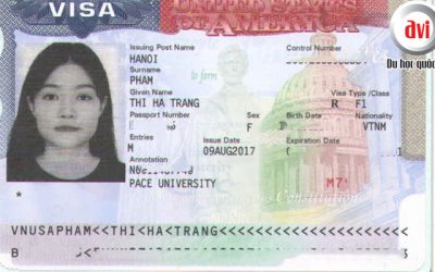 Visa du học Mỹ: Bạn Phạm Thị Hà Trang