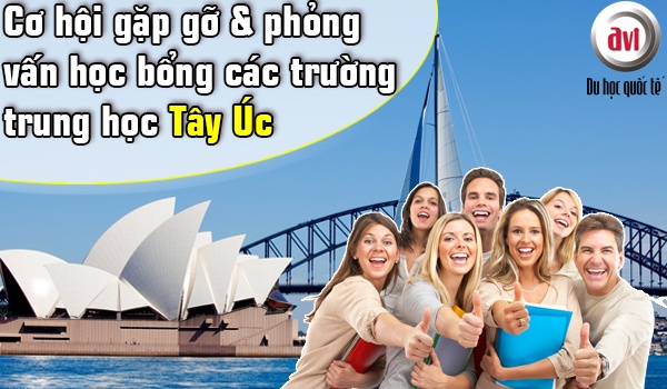Cơ hội gặp gỡ & phỏng vấn học bổng các trường trung học Tây Úc