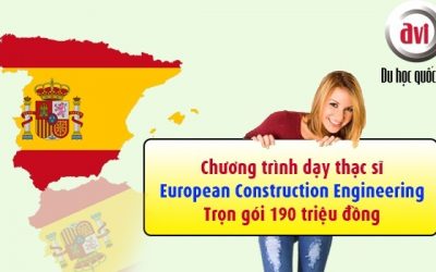 Thạc sĩ Tây Ban Nha trọn gói 190 triệu