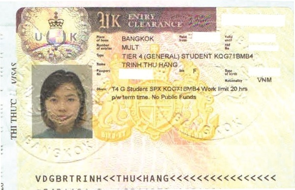 Visa Du học Anh: Trịnh Thu Hằng &#8211; Trường Westminster, Anh Quốc