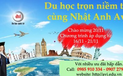 Du học trọn niềm tin cùng Nhật Anh Avi – Hơn một thập kỷ qua