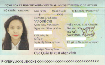 Visa Du Học Mỹ: Vũ Quế Chi, Trường Collin College, Texas, Mỹ
