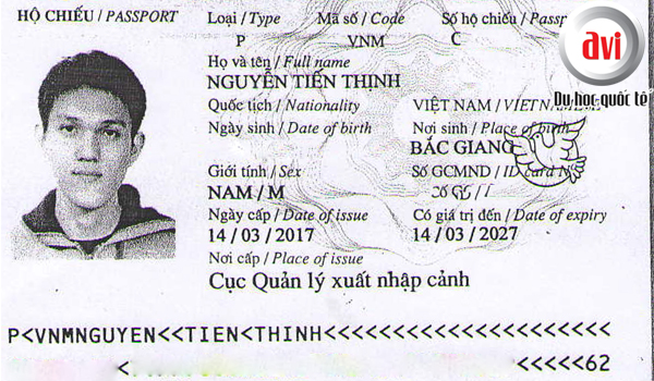 Visa Du Học Úc: Nguyễn Tiến Thịnh &#8211; Trường ICMS, Australia