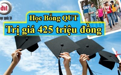 Học bổng Đại học QUT trị giá 425 Triệu đồng