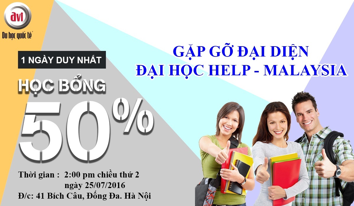 Gặp gỡ đại diện trường Đại học Help Malaysia