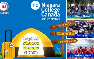 Du học hè Canada 2018, hành trình không thể bỏ lỡ cùng Niagara College