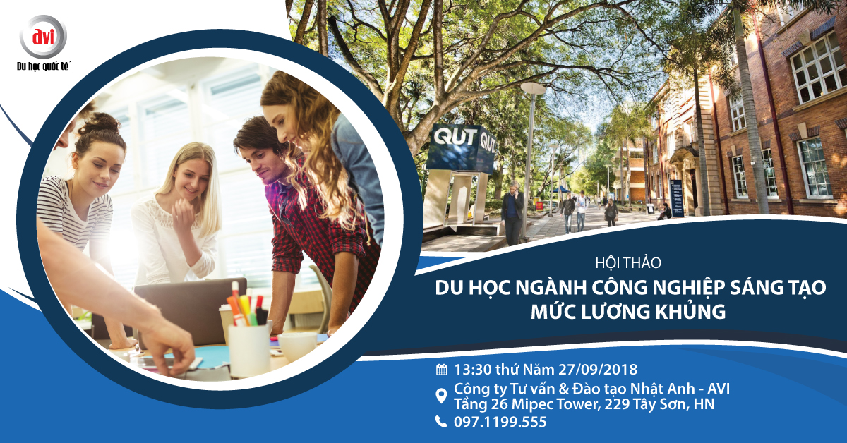 Du học ngành công nghiệp sáng tạo
