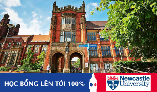Học bổng 100% Đại học Newcastle, vương quốc Anh