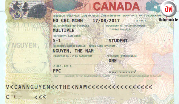 Visa du học Canada: Nguyễn Thế Nam Humber College, Toronto, Canada