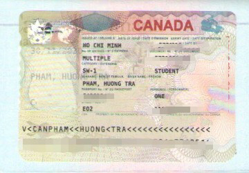 Visa du học Canada &#8211; Phạm Hương Trà &#8211; Camosun College