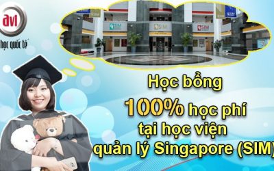 NHANH TAY ĐĂNG KÝ HỌC BỔNG 100% HỌC PHÍ TẠI HỌC VIỆN QUẢN LÝ SINGAPORE (SIM)