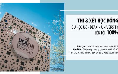 Hội thảo du học Úc với trường danh tiếng Deakin University
