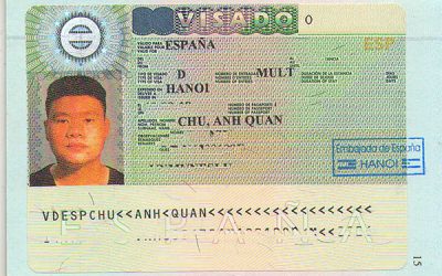 Visa Du học Tây Ban Nha trường EU Business School bạn Chu Anh Quân