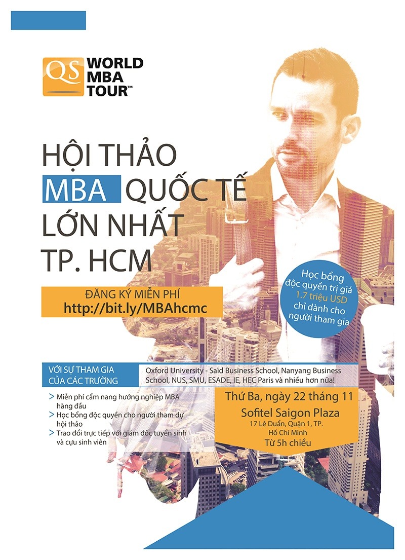 Cơ hội gặp gỡ đại diện các trường hàng đầu thế giới