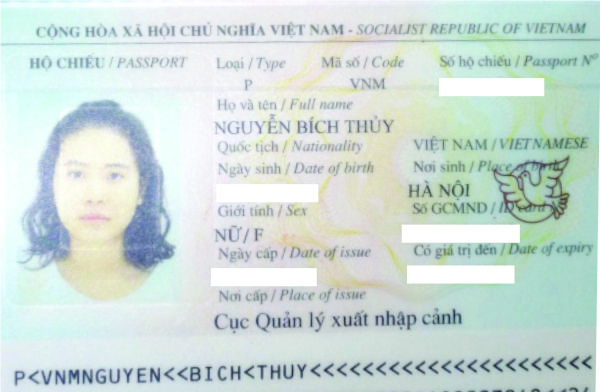 hộ chiếu bích thủy