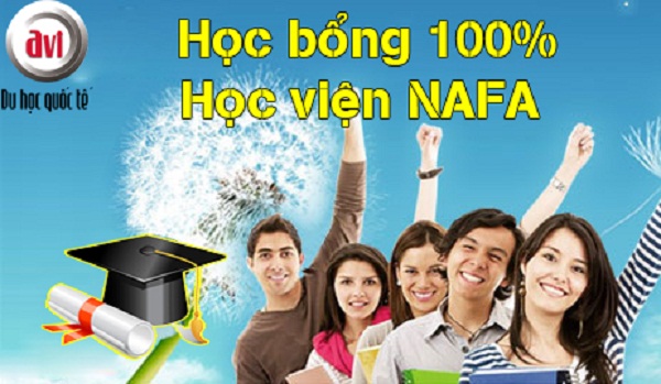 học bổng 100% học phí & sinh hoạt phí tại học viện nafa