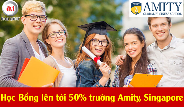 Amity đang xét học bổng trị 50 % dành cho học sinh Việt Nam