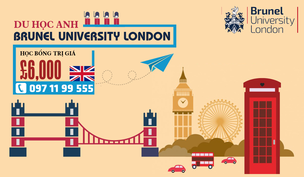 Học bổng lên tới 200 triệu đại học Brunel