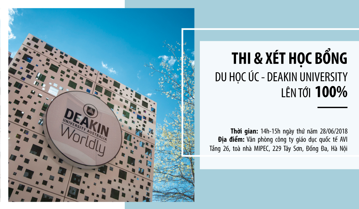 Hội thảo du học Úc cùng Deakin University