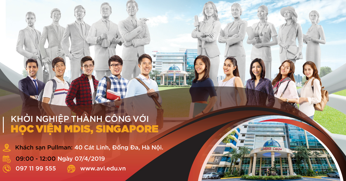 Khởi Nghiệp Thành Công Với Học Viện Mdis Singapore