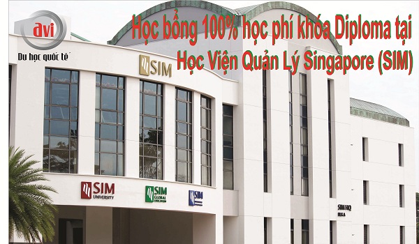 Học bổng 100% học viện SIM - Singapore