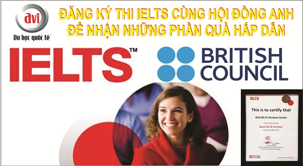 Ưu đãi đăng ký thi IELTS của British Council