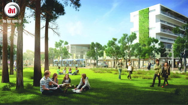 Khuôn viên Đại học công nghệ curtin