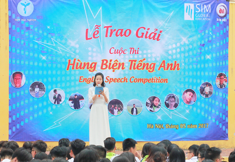 Phát động buổi trao giải hùng biện tiếng anh 2017 - English Speech Competition