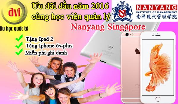 ưu đãi từ học viện quản lý Nanyang