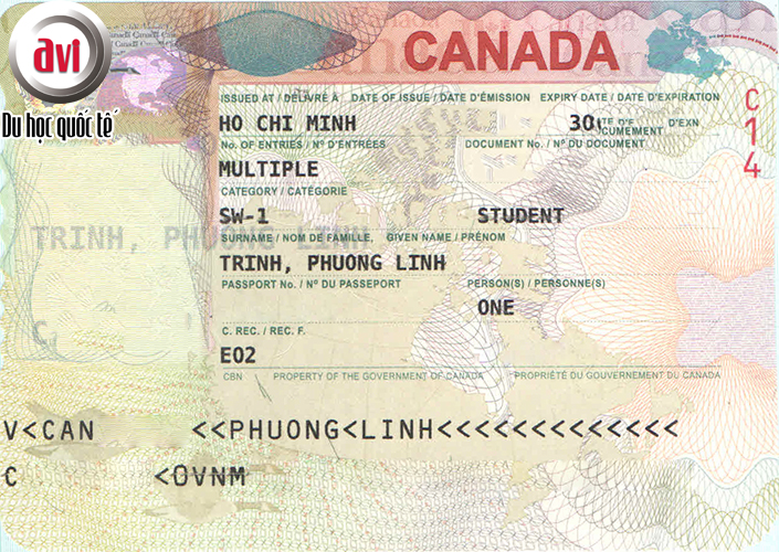 Visa du học Canada, bạn Trịnh Phương Linh