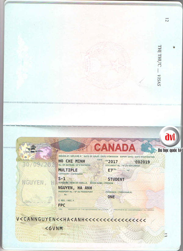 Visa du học Canada - Nguyễn Hà Anh