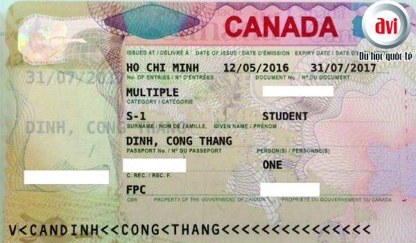 Visa Đinh công thắng