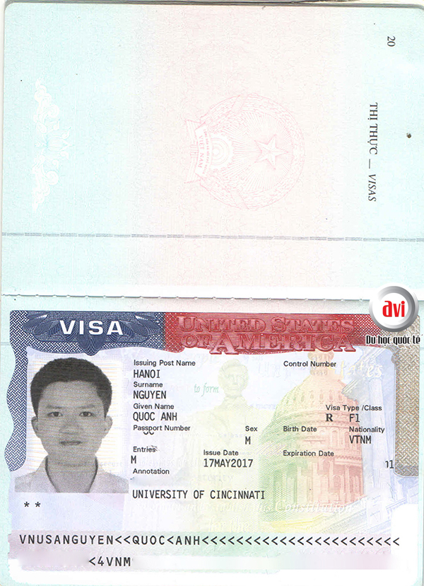 Visa du học Mỹ, trường Đại học Cincinnati, Mỹ