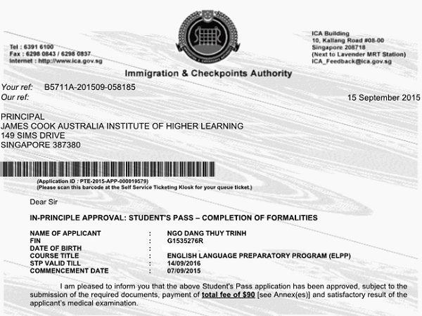 visa Ngô Đặng Thúy Chinh