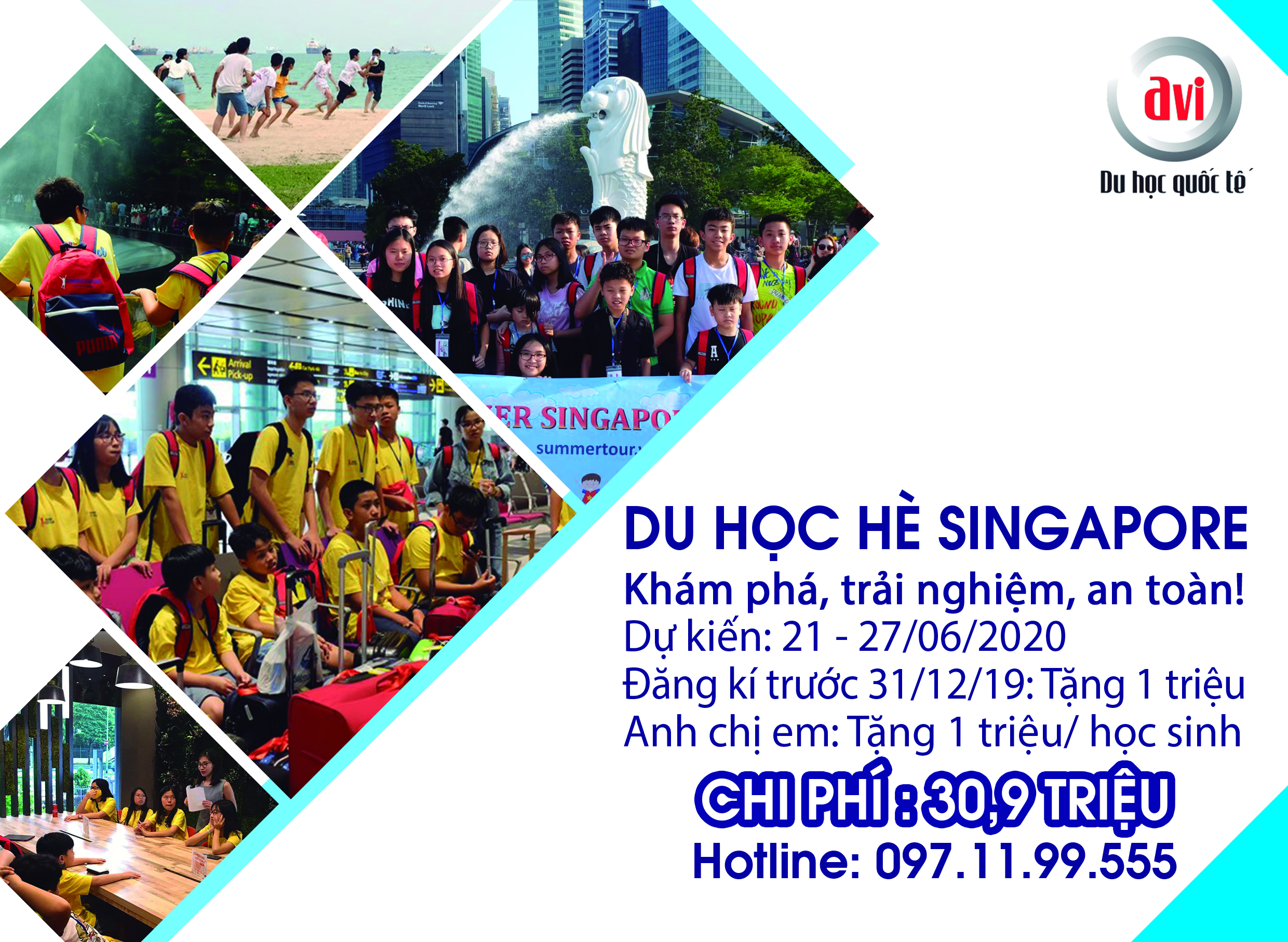 Chương trình du học hè Singapore 2020