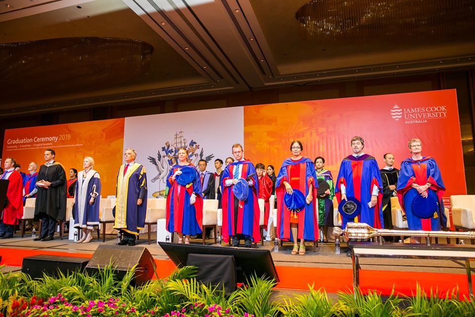 JCU Singapore-graduation ceremony