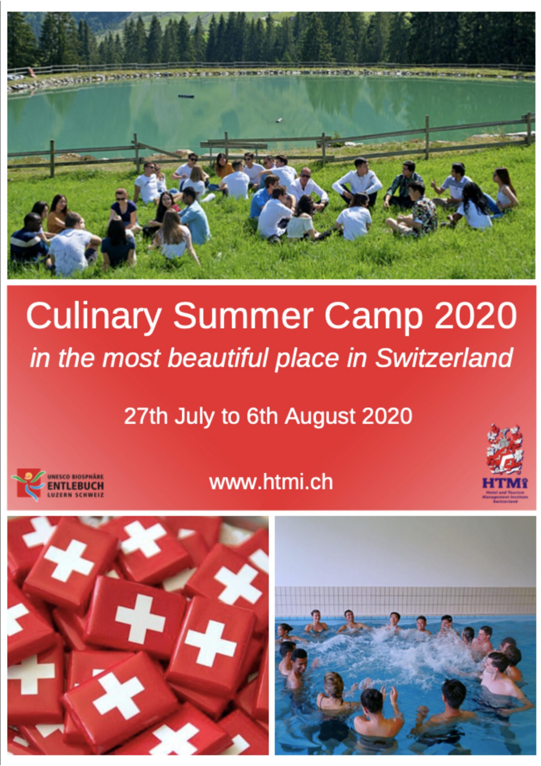Trại hè nấu ăn tại 1 trong những nơi đẹp nhất Thụy Sỹ