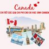 Du học Canada – Chi tiết các loại chi phí cho du học sinh Canada