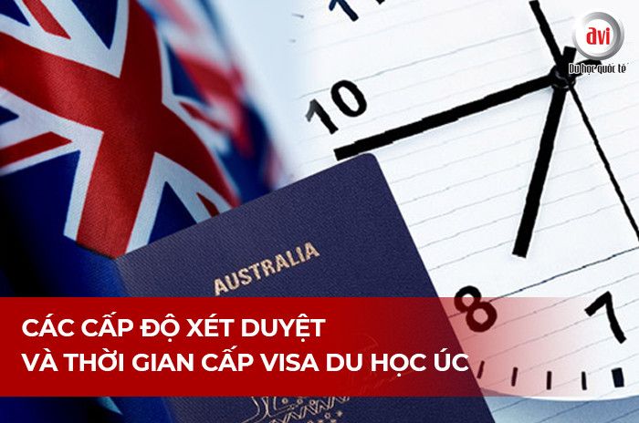 Các cấp độ xét duyệt và thời gian chờ cấp Visa du học Úc