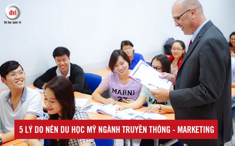 5 lý do nên du học Mỹ ngành Truyền thông – Marketing