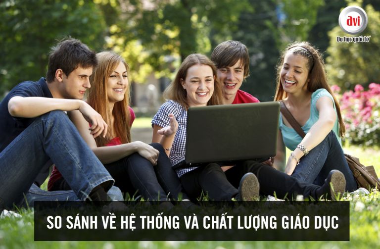 So sánh về hệ thống và chất lượng giáo dụcSo sánh về hệ thống và chất lượng giáo dục