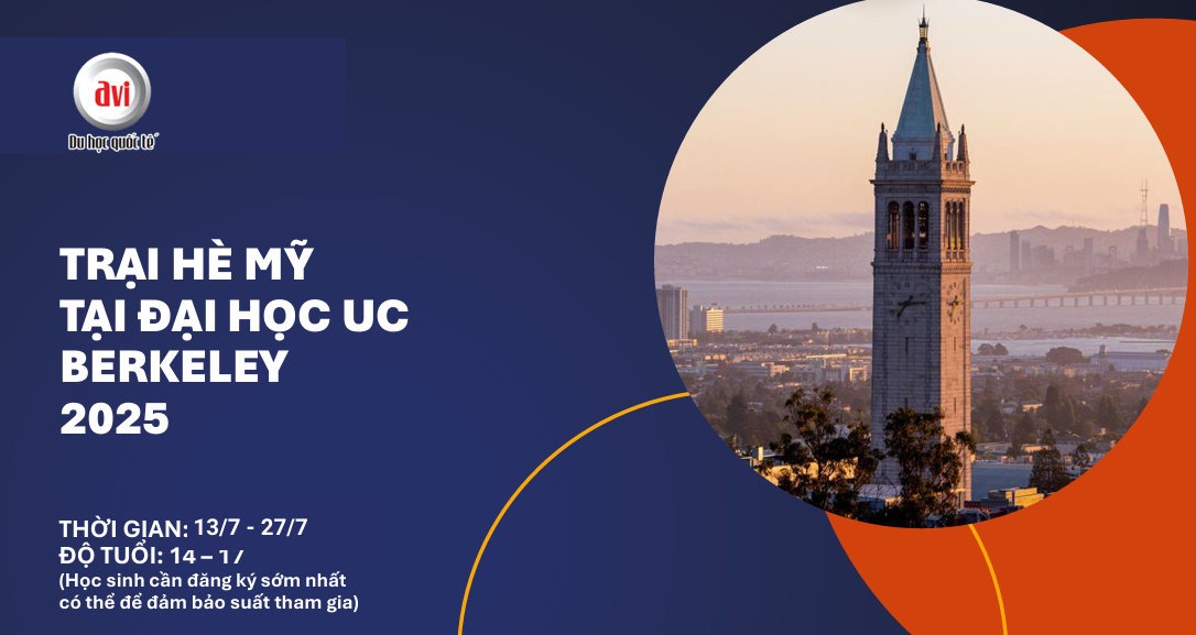 trại hè mỹ UC Berkeley