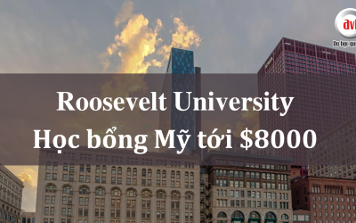 Roosevelt University: Du Học Mỹ Tại Trung Tâm Chicago Với Học Bổng Đến $8.000