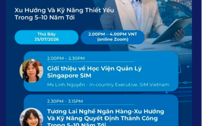 HỘI THẢO TRỰC TUYẾN ĐỘC QUYỀN: BANKER THỜI ĐẠI MỚI CÙNG CHUYÊN GIA HSBC & HỌC VIỆN SIM SINGAPORE